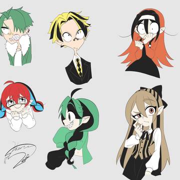 レプティリアンズ表情集