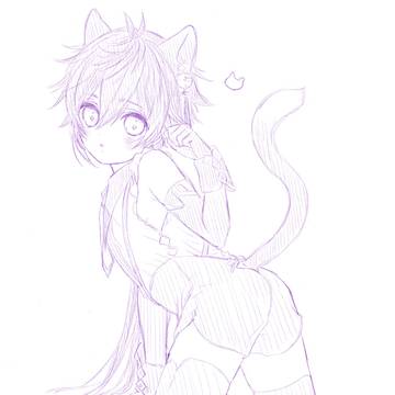 嗜好が偏りすぎている先生らくがき