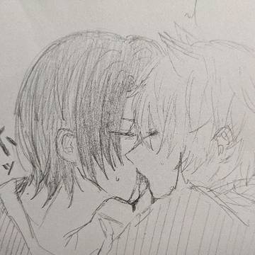血だらけキス