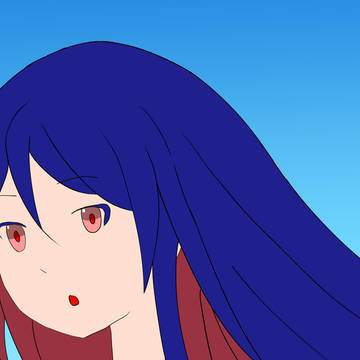 振り向きレンちゃん