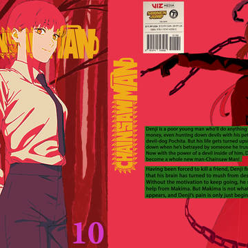 Chainsaw Man book cover