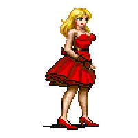 Jessica (Final Fight) sprite