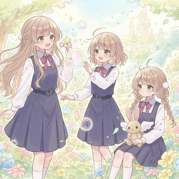 花の庭であそぼう – しぐれうい