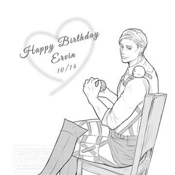 エルヴィンお誕生日おめでとう