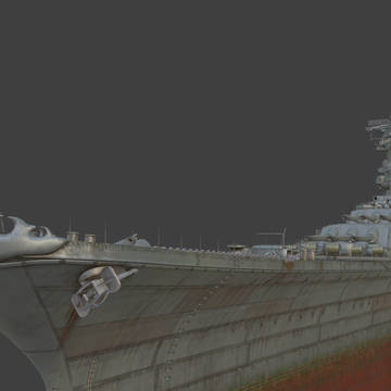 戦艦大和(実寸)