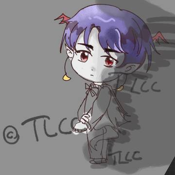A little vampire