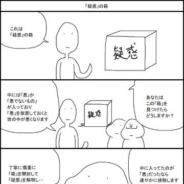 「疑惑」の箱