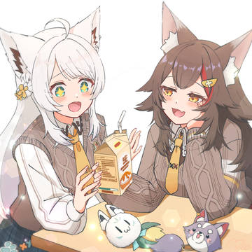 フブキも飲んでみる?