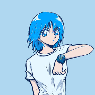 G-SHOCKと女の子