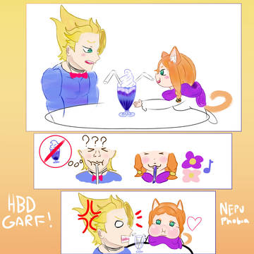 Garf Mimi milkshake date