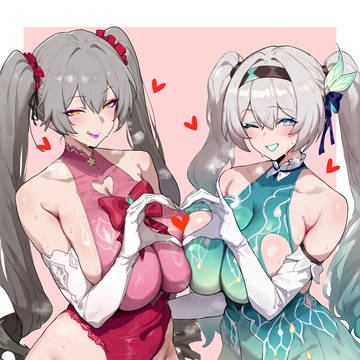 和流萤小女友一起cos魔法少女❤️