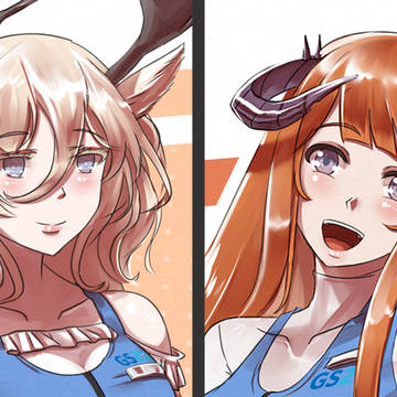 ARKNIGHTS x GS25-Fiona & Viviana