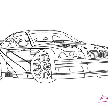 BMW M3 GTR 〜NFS仕様〜