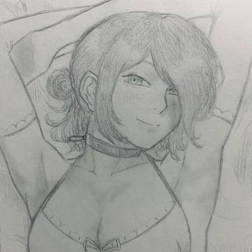 ベッドシーン（架空）