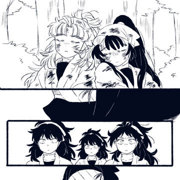 五年生と組頭漫画