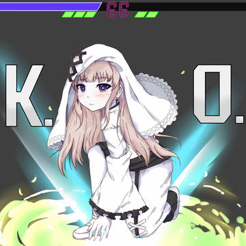 勝ち確ヒーリングを決めるメルル