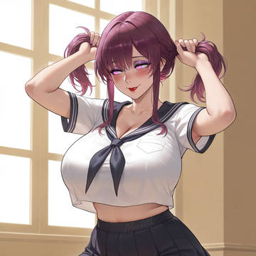 不要看妈妈，妈妈害羞