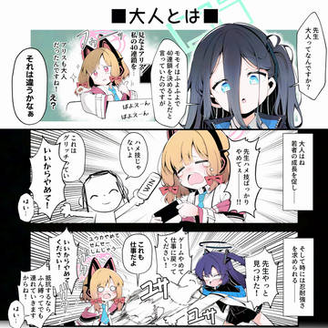 63 天童アリスは知りたい 4コマ漫画+おまけ