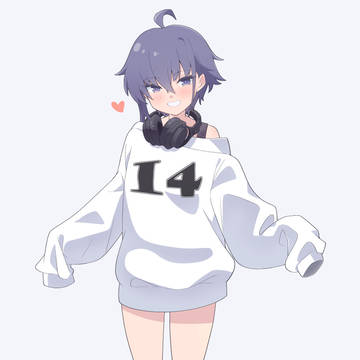 立ち絵の練習で伊14
