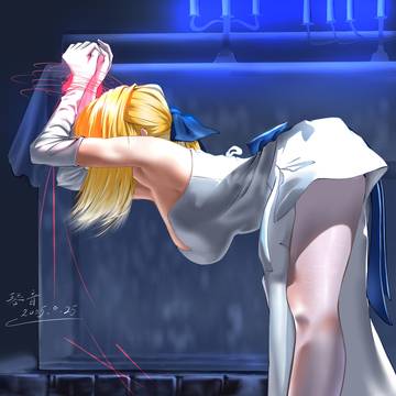 被困住的saber