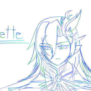流行りのペンで推し3人描いてみた