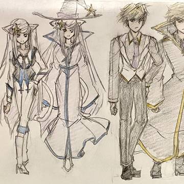 エトワール&東雲黎の戦闘服の中身