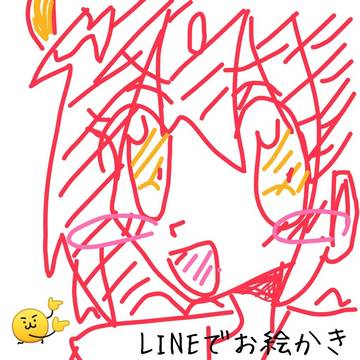 LINE上で描いたやつ
