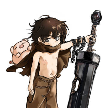 piggy;boy;claymore
