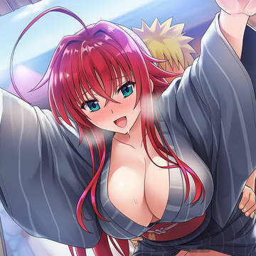 Naruto x rias x akeno