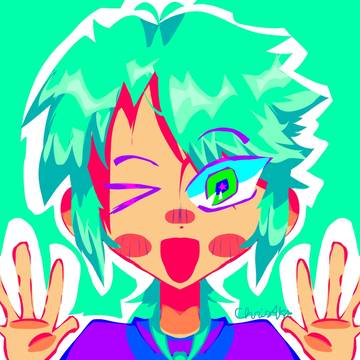 NEW OC ART I MADE!!ദ്ദി˶˃ ᵕ ˂ )✧