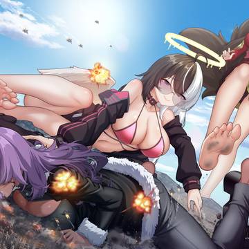 Three Goddess' Against The World