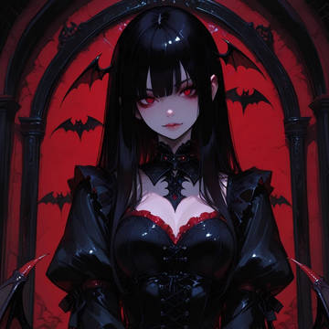 新キャラ吸血コウモリ娘クロエ