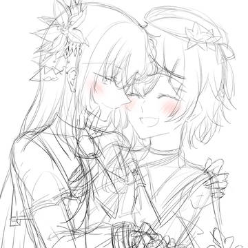 桜羽エマと二階堂ヒロ