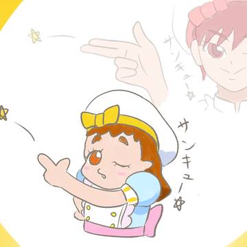 プリアラ前期EDのひまり版とあきら版の雰囲気の差いいよねって絵