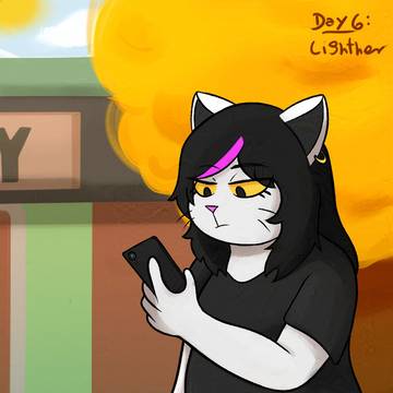 Deltatober Day 6 - Lighter