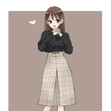 秋の服って可愛いですよね【下着差分あり】