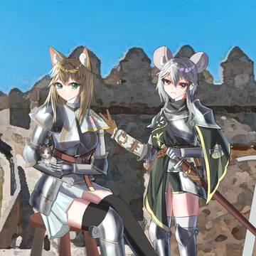 猫猫双手剑士和鼠鼠骑士