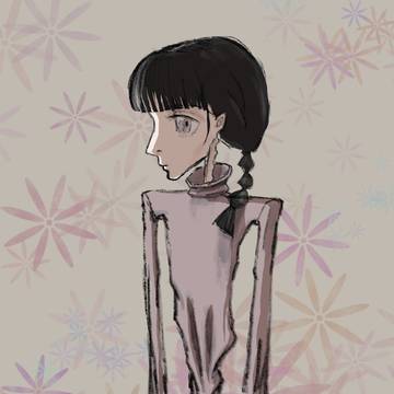 薄い少女