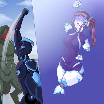 Lucy battle suit