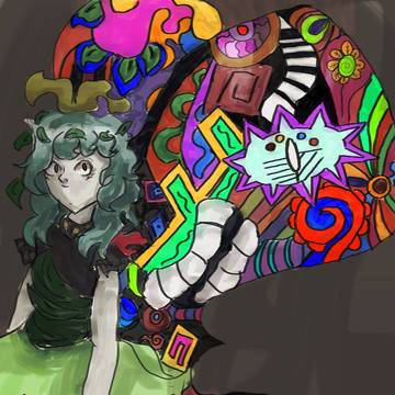 Eternity Larva touhou fanart
