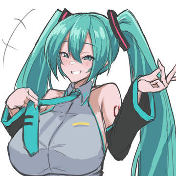 大きめのミク