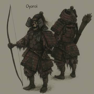 Heian period Ochimusha (O-yoroi)
