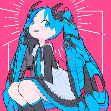 強化ツインテール初音ミク