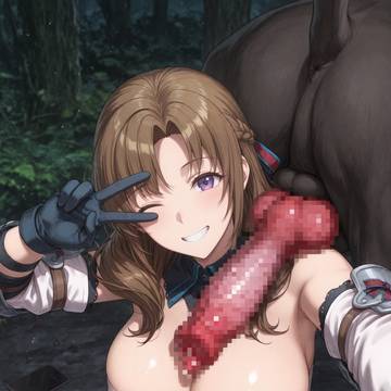 Mamako_Osuki x dog