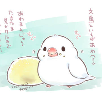 文鳥の日。