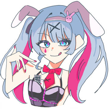 絵チャで描いたラビットホール