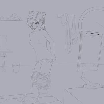 Lynnette Undressing WIP