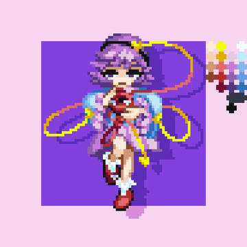 ドット絵の古明地さとり