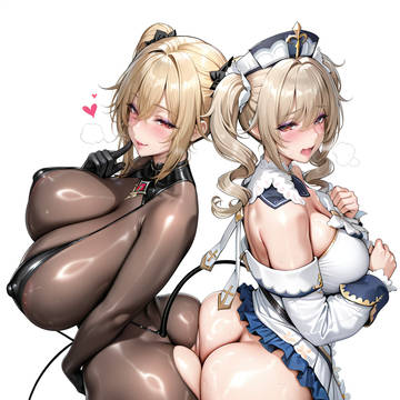 修女与魅魔形态的芭芭拉