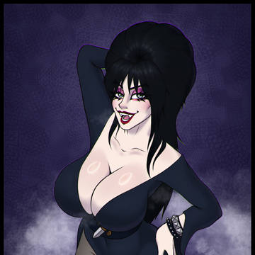 Elvira: Mistress of the Dark 💜🖤